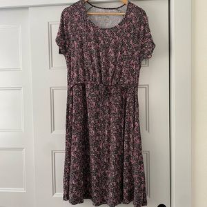 Latched Mama drawstring dress